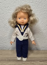 Alte Kunststoff Puppe DDR Doll