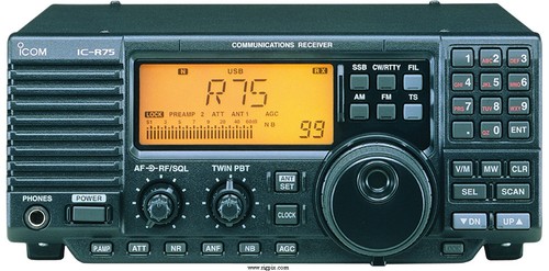 Icom r75 - icom, ic-r75