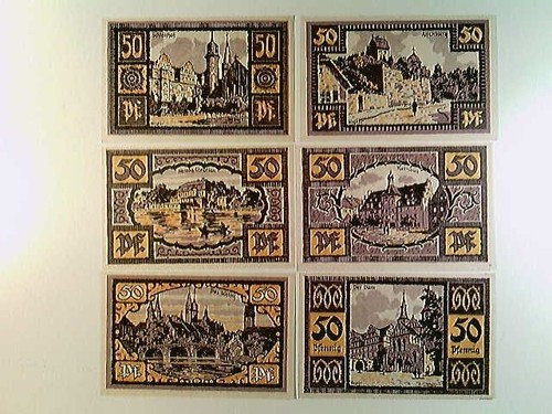 Notgeld stadt merseburg 50 - notgeld, merseburg,