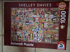 Schmidt Puzzle 1000 Teile,  Shelley Davies, Künstlermaterialien, komplett 