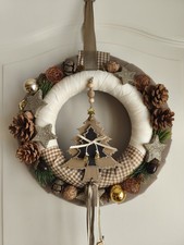 Türkranz Weihnachtskranz