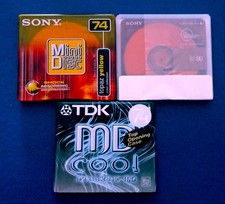 #2602# 3 Minidisc von Sony &