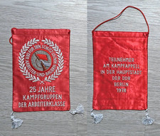 DDR Wimpel Kampfgruppe 1978