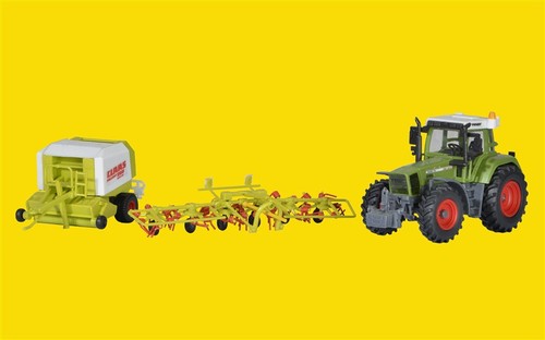 Kibri 12233 claas set fendt - h0,