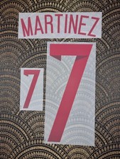 Kolumbien Martinez 7 2014 Flex Flock Beflockung für Trikot  W0039