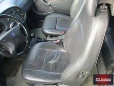 Saab 900 Cabrio Innenausstattung Leder Sitz  Bj 1998 schwarz