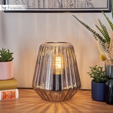 Rauchglas schwarz Lese Leuchte