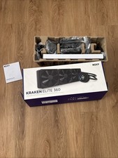 NZXT Kraken Elite 360 3x120mm AiO CPU-Flüssigkeitskühler - Matt Schwarz
