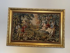 Gobelin-Bild, Feine Stickerei