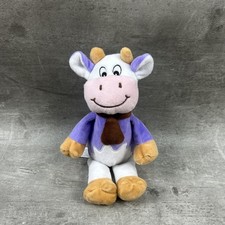 Milka Lila Kuh Schokolade Plüsch Kuscheltier Stofftier Brauner Schal 24 cm 