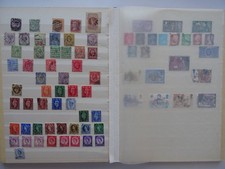 großes Lot alter Briefmarken