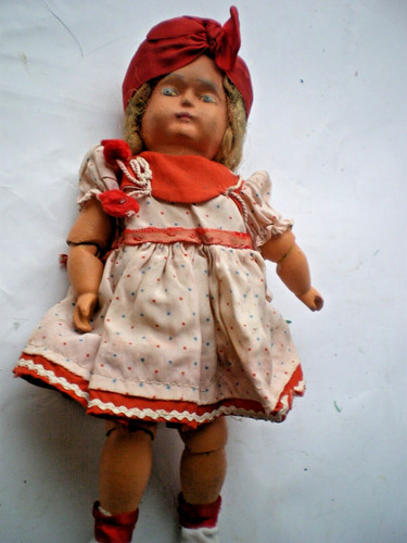 40556 antike puppe - 40556,