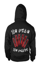 No Pyro No Party Kapuzen-Sweatshirt Hoodie Ultra Hooligan Fan Pulli Fußball neu