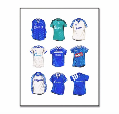Schalke fußballtrikot - schalke,