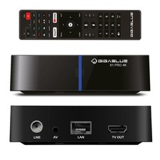GigaBlue UHD X1 PRO 4K Android12 IPTV OTT Sat Receiver DVB-S2X Media Player WLAN