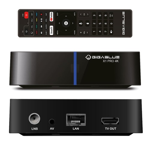 Gigablue uhd pro 4k - x1,