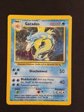 Pokémon Karte • Garados • Holo • Basis Set Base Sammlung • deutsch • Vintage 