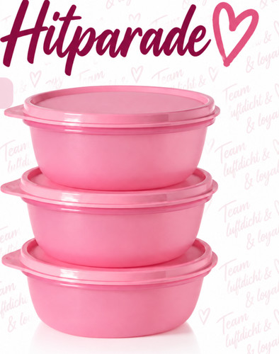 Tupperware große hitparade - große, 3x