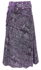 Wickelrock, langer Rock mit