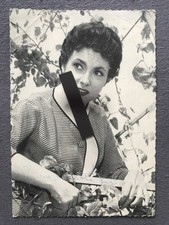 Autogramm Karte Unterschrift Gina Lollobrigida Signiert Unterschrieben Film Star