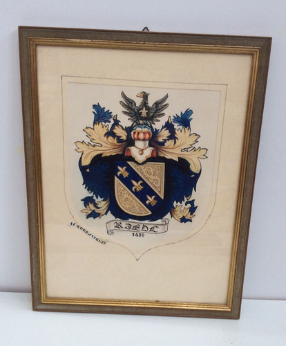 Alte familienwappen riedl - alte,