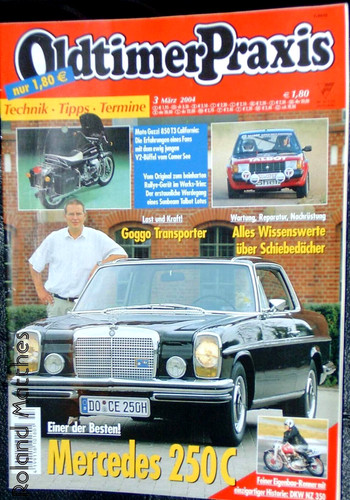 Oldtimer praxis mercedes - oldtimer, 3-04+mercedes