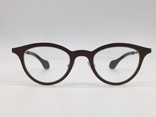 Theo Belgium Brille Damen Rund Braun cat eye Mille +21 798   Medium