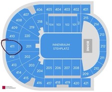 Lady Gaga 04.11. Berlin, 2x Sitzplatz nebeneinander Block 411