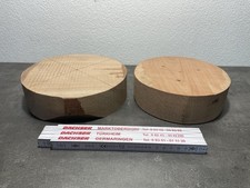 2x Drechselholz Schalenrohling