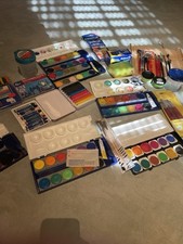 Malkasten, Malutensilien, Schreibutensilien