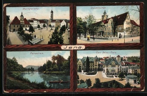 Ansichtskarte jena - ansichtskarte,