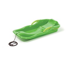 Kinder Rodel Schlitten Rennen