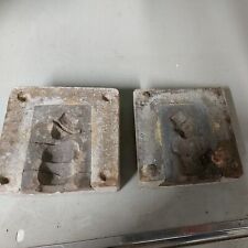 alte  Konditor/Bäckerform aus 2 teilig Motiv Schneemann Marzipanform ?