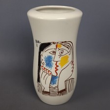 Vase Keramik Tognana Picasso Official Licensed Product Sammlung Vintage 1962
