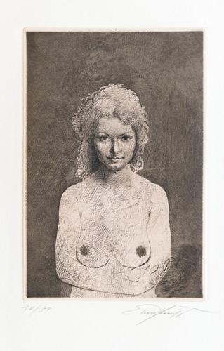 Ernst fuchs akt aus diwan - ernst, fuchs,