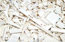 Lego® Steine Konvolut Weiß Platten 1 Kilo kg Bausteine Mix Gemischt MOC Basic