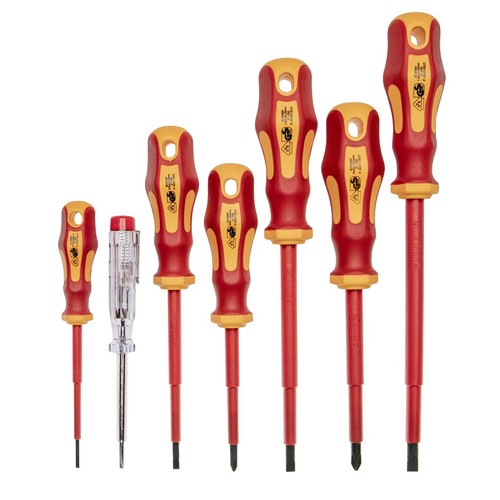 Vde schraubendreher set tlg - vde, 7-tlg