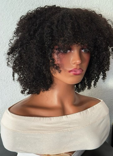 Afro curly perücke - afro,