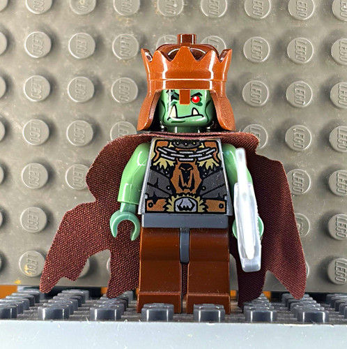 Lego minifigure troll - lego, king