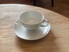 Hutschenreuther Galleria weiss Tee Tasse mit Untertasse