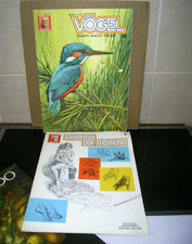 2x Sammlung Leonardo Zeichnen lernen Grundlagen Vögel Heft