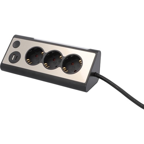 Steckdosenleiste fach schuko - 3-fach,