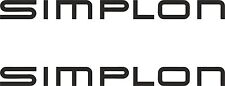 2 x Simplon -Aufkleber- viele