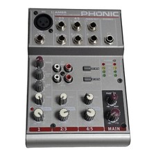 PHONIC AM-55 AM55 Mini Mischpult Kompakt-Mixer Kompaktmixer UNGEPRÜFT 