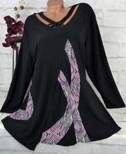 2W Designer Kleid Tunika Bluse