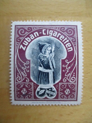 Reklamemarke zuban - -,