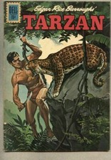 Tarzan #128-1962 DELL gd+ Russ