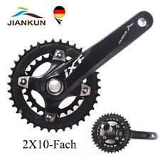 IXF 104bcd  2X10-Fach Doppelt Kurbel Kettenblatt MTB Fahrrad  Kurbelgarnitur