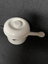 Thomas Sauciere Topf mit Stiel und Deckel Scandic weiß flammfest Ø 12cm