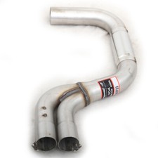 Supersprint Edelstahl Sportauspuff Y-Verbindungsrohr Mercedes W210 Kombi